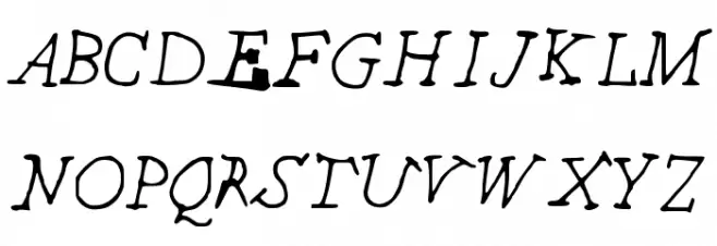 CHEEKINSo Шрифта ВЕРХНИЙ