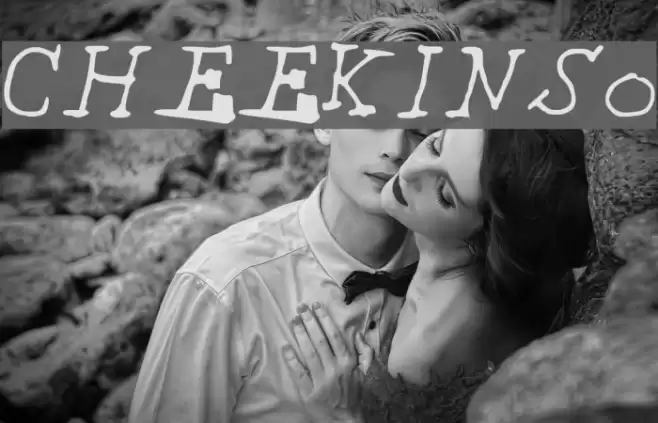 CHEEKINSo Font examples