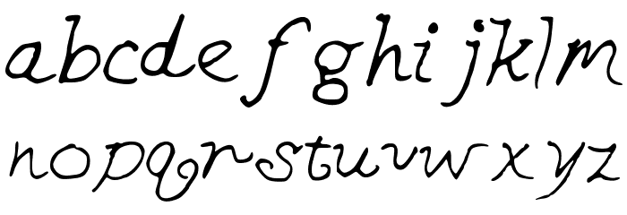 CHEEKINSo Font LOWERCASE