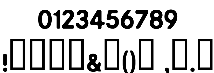 CHEESE PIZZA Font OTHER CHARS