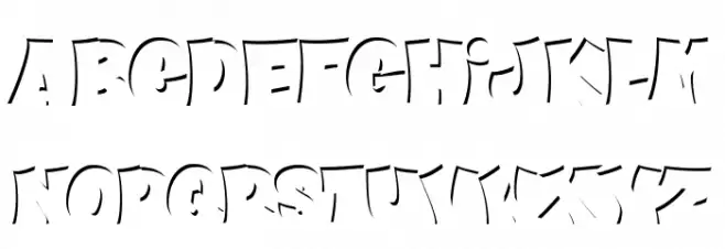 CHEESE ROLL LGT Font LOWERCASE
