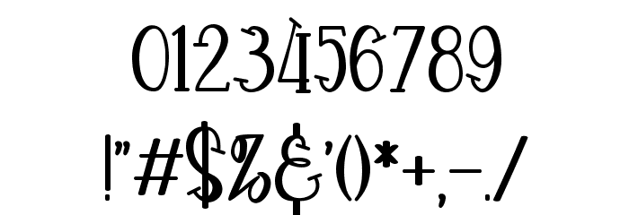 CHEKIDOT-Regular Font OTHER CHARS