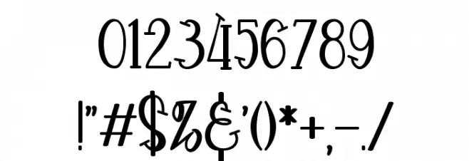 CHEKIDOT-Regular Font OTHER CHARS