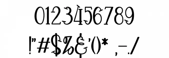CHEKIDOT-Regular Font OTHER CHARS