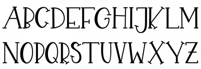 CHEKIDOT-Regular Schriftart Groß