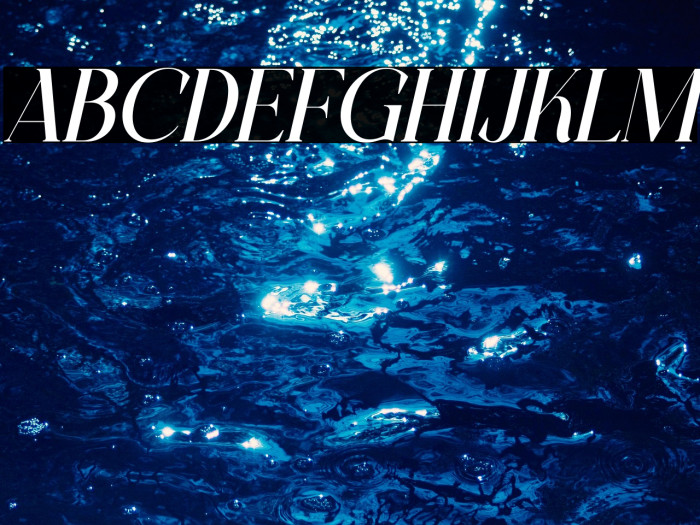 CHELON Italic Example 2