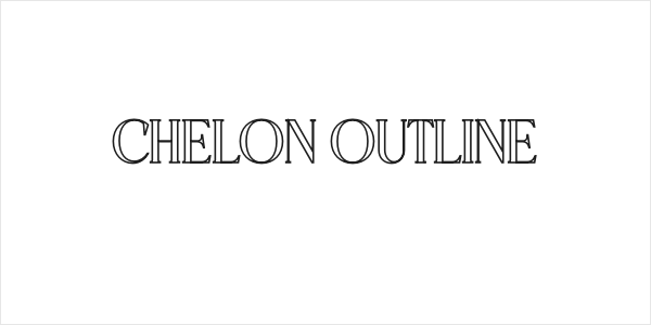 CHELON OUTLINE Logo