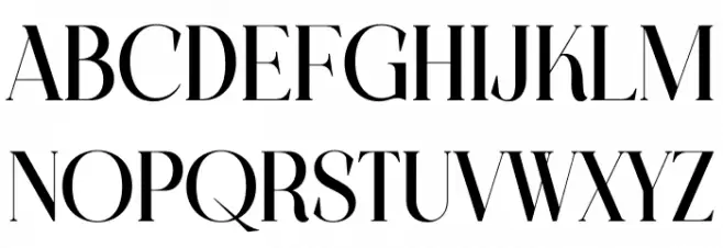 CHELON Font UPPERCASE