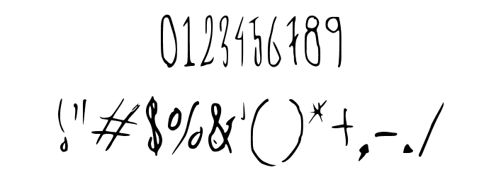 CHEMOs Font Regular Font OTHER CHARS