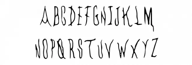 CHEMOs Font Regular フォント 大文字
