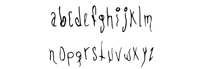 CHEMOs Font Regular Font LOWERCASE