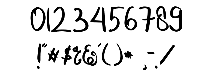 CHERRY BLOSSOM Font OTHER CHARS