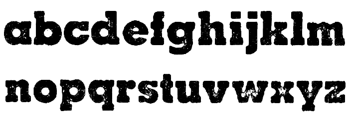 CHERRY JAM Personal Use Regular Font LOWERCASE