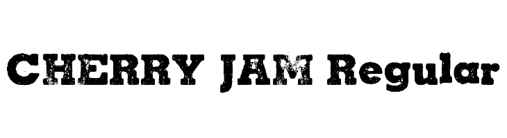 CHERRY JAM Regular  لخطوط تنزيل
