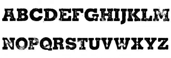 CHERRY JAM Regular フォント 大文字