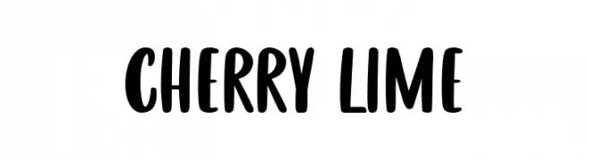 CHERRY LIME  免费字体下载