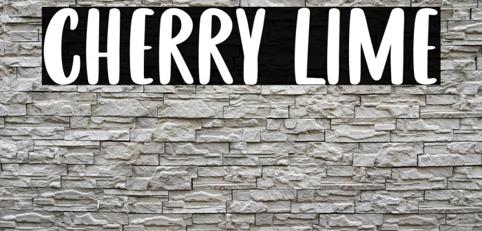 CHERRY LIME Example 1