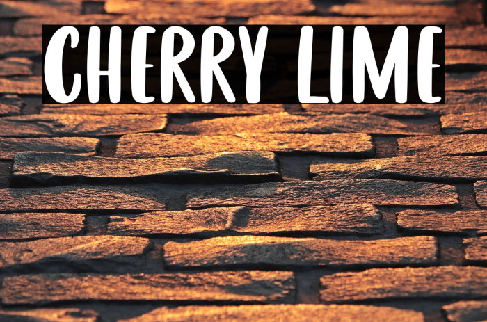 CHERRY LIME Example 2