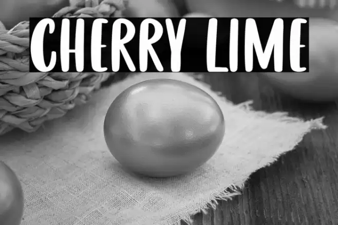 CHERRY LIME Fuentes examples