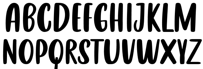 CHERRY LIME Font LOWERCASE