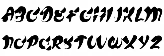 CHEWMEPERSONALUSE-BOLD Font LOWERCASE