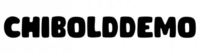 CHIBOLDdemo  baixar fontes gratis