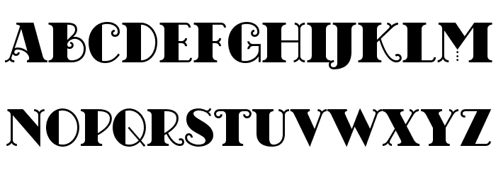 CHICAGO moonshine demo Regular Font LOWERCASE