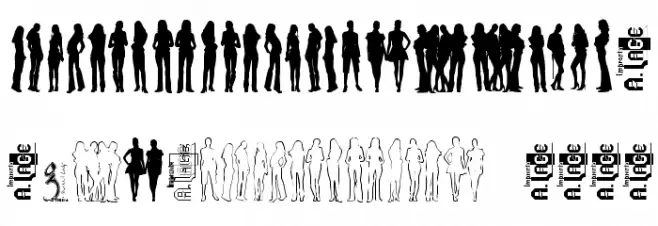 CHICASyMUJERES Font OTHER CHARS