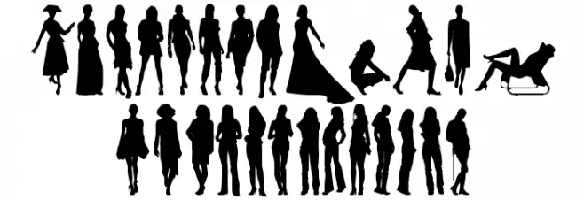 CHICASyMUJERES 字体 大写