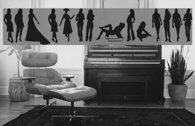 CHICASyMUJERES Font examples