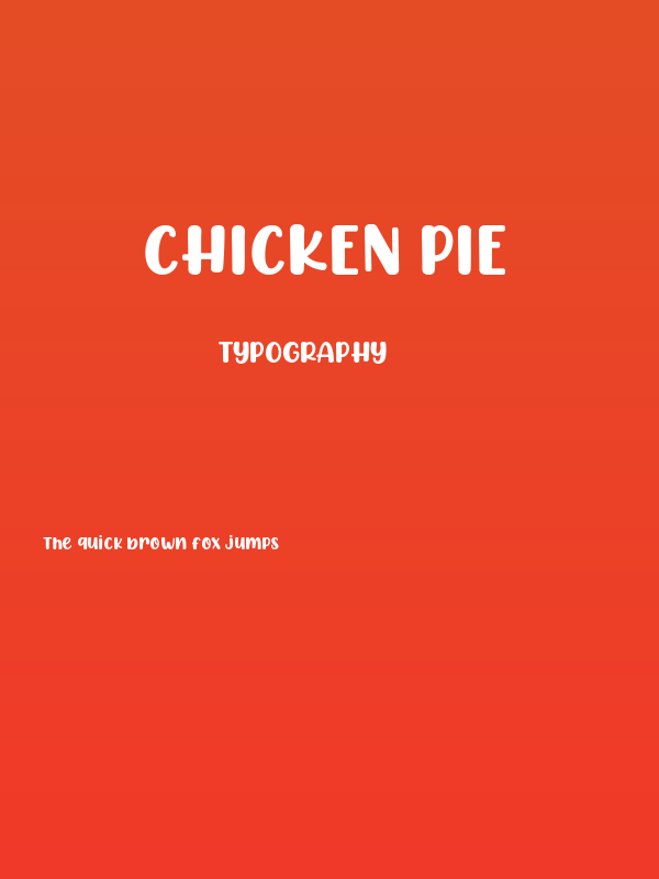 CHICKEN Pie Poster