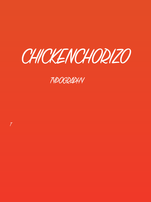 CHICKENCHORIZO Poster