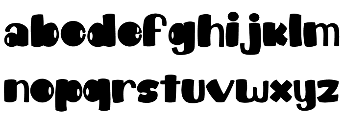 CHICO Font LOWERCASE