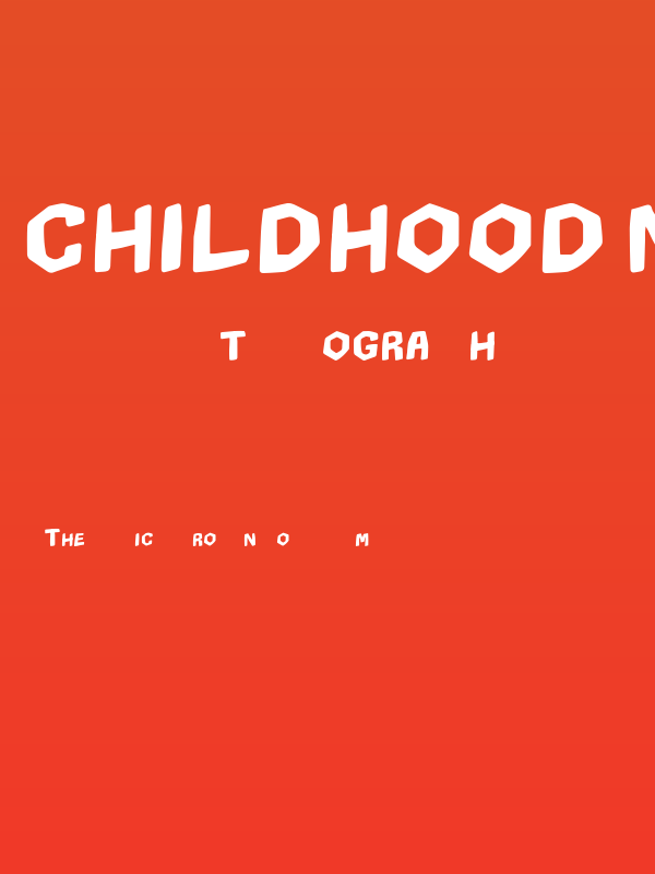 CHILDHOOD NIGHTMARE Poster