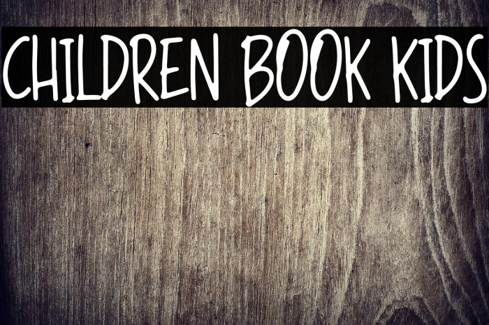 CHILDREN BOOK KIDS Example 2