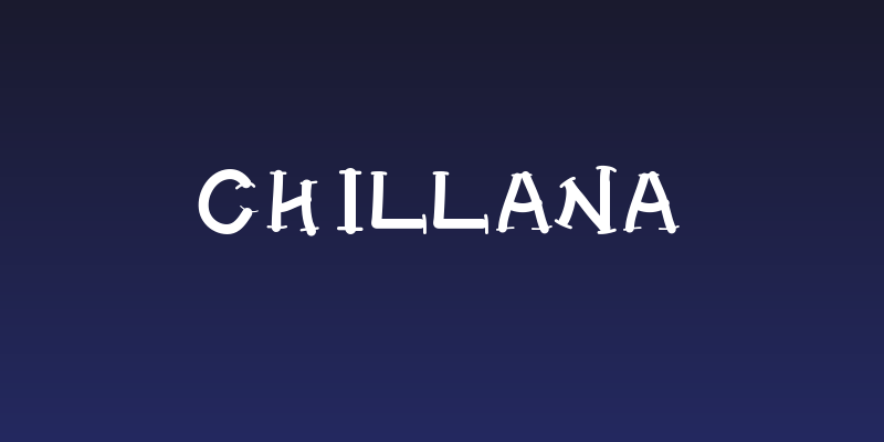 CHILLANA Social Header