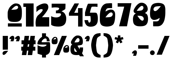 CHILOK Font OTHER CHARS