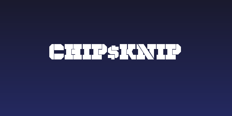 CHIP KNIP Social Header