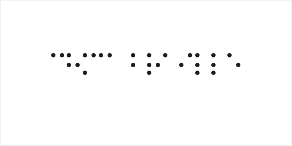 CHMC Braille Logo