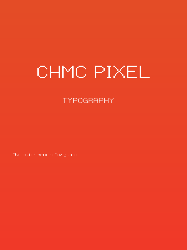 CHMC Pixel Poster