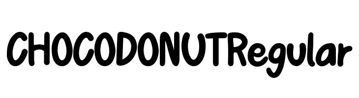 CHOCODONUTRegular  Frei Schriftart Herunterladen