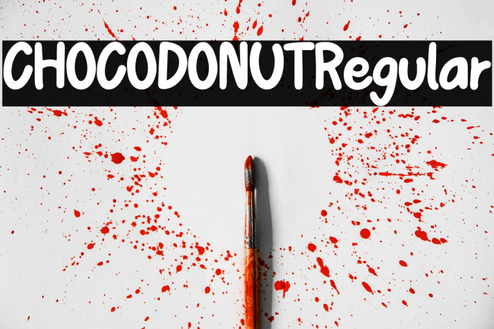 CHOCODONUTRegular Example 1