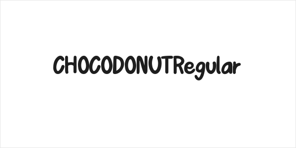 CHOCODONUTRegular Logo