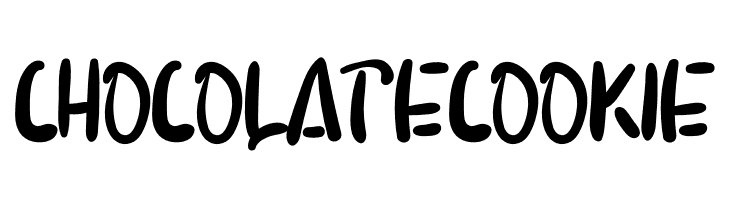 CHOCOLATE COOKIE  Frei Schriftart Herunterladen