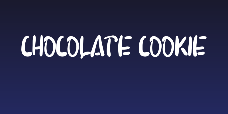 CHOCOLATE COOKIE Social Header