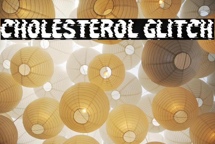 CHOLESTEROL GLITCH Example 1