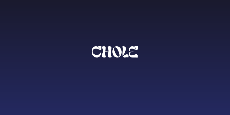 CHOLE Social Header