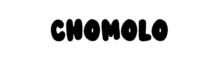 CHOMOLO  免费字体下载