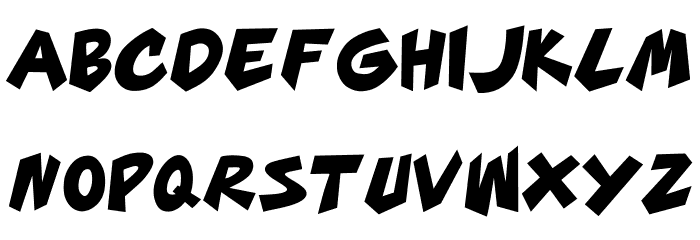 CHOPPERRR Font LOWERCASE