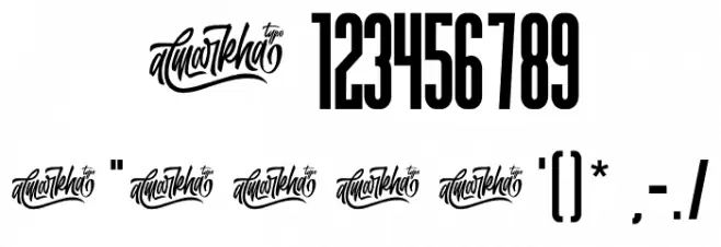 CHOXR Font OTHER CHARS